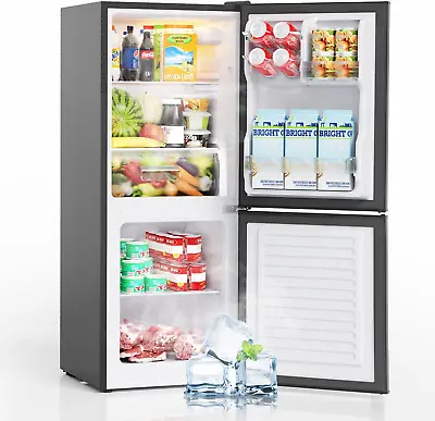 4.0 Cu.Ft Compact 2-Door Mini Fridge With Bottom Freezer For Apartments Dorms  • $361.02