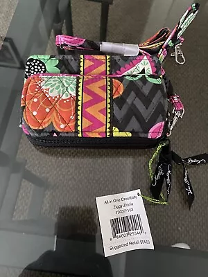 Vera Bradley Ziggy Zinnia All In One Crossbody • $29.95