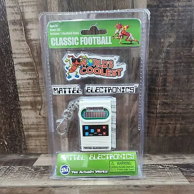 World's Coolest Football Game Mattel Electronic Brand New • $9.99