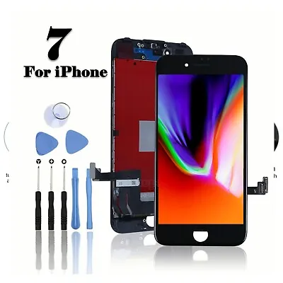 For IPhone 7 LCD Screen Replacement 3D Touch Digitizer Retina Display Assembly • £9.99