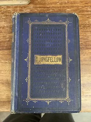 Longfellow's Poetical Works William Michael Rosetti 1st Edition 1870 • £7.50
