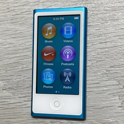 $229 • Buy Apple IPod Nano 7th Gen Bluetooth - Blue