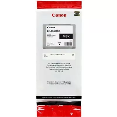 Canon Pfi-320mbk - Matte Black Ink For Tm Range - 300ml • $273.89