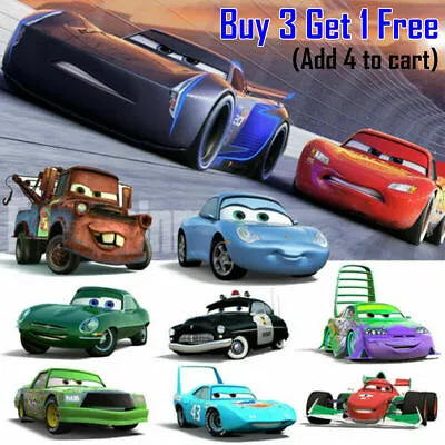 Disney Pixar Cars Lot Lightning McQueen Diecast Toys Vehicle Car 1:55 Loose Gift • $8.70