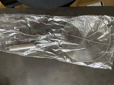 £5 • Buy Mesh Strainer Ladle Stainless Steel Spider Skimmer Strainer 17cmAmazonCommercial