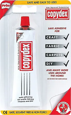 Pritt Copydex Latex Strong Adhesive Tube 50ml Diy Craft Carpet Fabric Glue Bond • £8.09