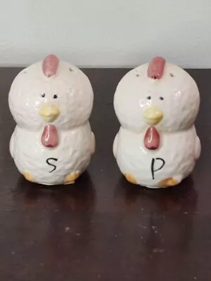 Vintage Chicken Salt & Pepper Shakers Cute Chick • $6