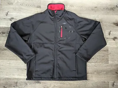 Snozu Performance Jacket Mens XL Full Zip Fleece Polyester Blend Waterproof • $24.95