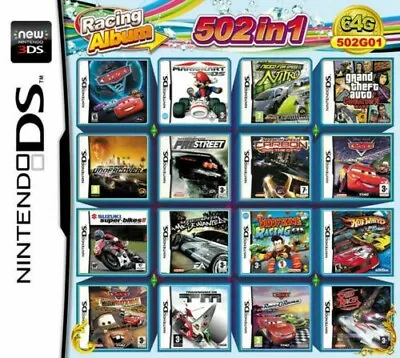 502 In 1 NDS Various Game Card Cartridge For Nintendo DS - Local Seller • $64