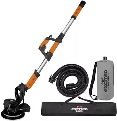 $109.99 • Buy Excited Work Drywall Sander With Vacuum Attachment And Retractable Handle