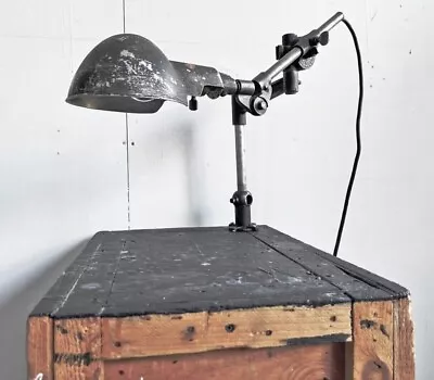 Vintage Woodward Cast Iron Industrial Articulating Light  • $255