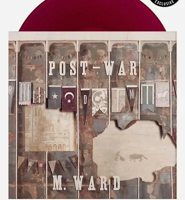 M. WARD Post War LP She & Him.calexico.monsters Of Folk MAROON VINYL 600 Sealed • $74.95