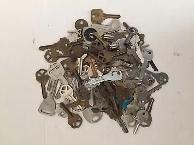 Lot Of Misc Used Cut Keys 1Lb 10oz Auto House Skeleton Pad Lock Hotel • $31