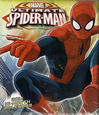 Marvel Ultimate Spider-man! 16~month 2014 Calendar!~find Hot~calendar!~here!~~~~ • $25