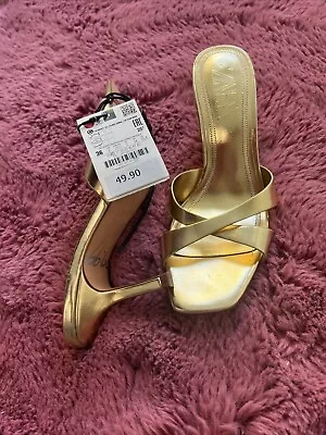 Zara High Heel Sandals Size 36 • $28