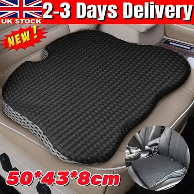 Car Seat Cushion Thick Wedge Memory Foam Office Chair Comfort Pad Mat Universal • £17.89