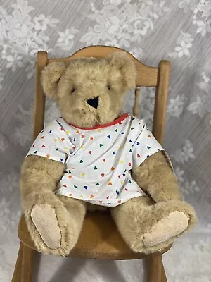 1992 Vermont Teddy Bear Plush In Hospital Gown 17 Inch Vintage • $19.99