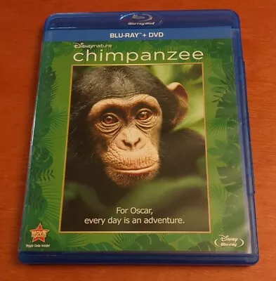 DisneyNature Chimpanzee Blu-ray Narrated By Tim Allen Alastair Fothergill Disney • $9