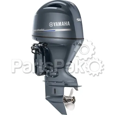 Yamaha 90HP  Outboard Motor MFG. 11/22 REMOTE CONTROL LONG(20 )SHAFT 4 STROKE • $10875