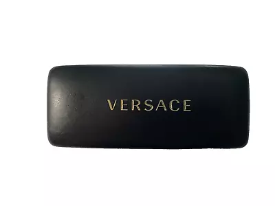 VERSACE Black Case Only M/L  Authentic Eyewear Eyeglasses Sunglasses Clamshell • $10.50