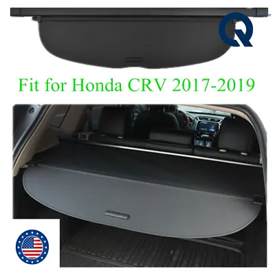 Trunk Cargo Cover Security Shade Shield For Honda CRV 2017-2019 BLACK New • $56.79