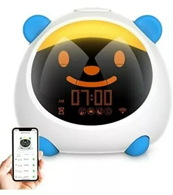 £18.99 • Buy Kids Alarm Clock, Sleep Trainer Clock Grow Clock Voice&Remote App Control Smart