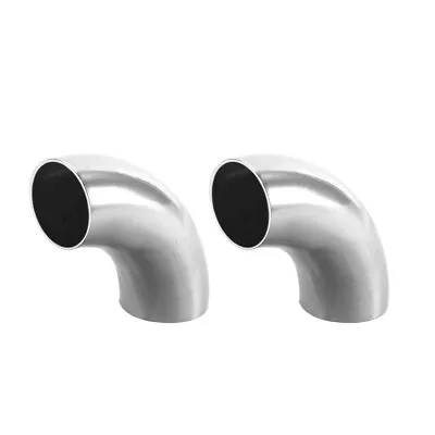 Stainless Steel 304 Pipe Fitting 90Degree Elbow Butt-Weld 3/4  OD 1.2mm T 2pcs • $7.54