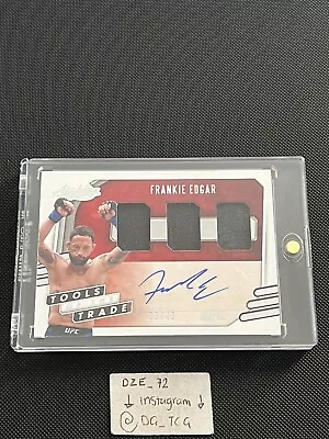 $123.49 • Buy Frankie Edgar 33/49 - 2021 Panini Chronicles Tools Of The Trade Auto Patch- MINT