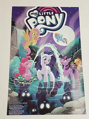 SDCC IDW Hasbro Exclusive Swag MY LITTLE PONY MLP Promo Poster • $16.98
