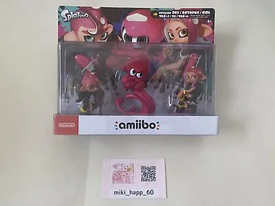 $162.20 • Buy Nintendo Splatoon 2 Triple Set Amiibo Octoling Taco Boy Octopus Taco Girl 3-pack