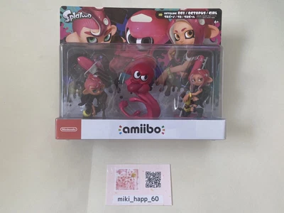 $162.20 • Buy Nintendo Splatoon 2 Triple Set Amiibo Octoling Taco Boy Octopus Taco Girl 3-pack