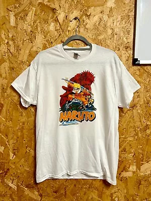 Naruto Shippuden T-shirt Anime Shonen Manga Uzumaki Sasuke Uchicha Itachi 90s • £13.99