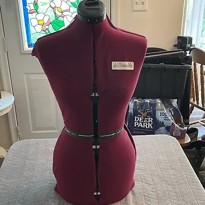 Dritz My Double Dress Cloths Maker Form Full Figure Deep Purple ( No Stand ) • $61.95