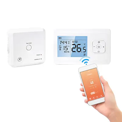 £47.99 • Buy LCD Display Smart Thermostat WiFi Programmable Temperature Controller App 