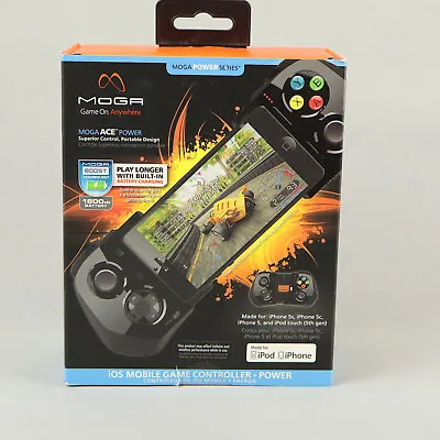 MOGA Ace Power Series Mobile Game Controller For IPod 5thGen And IPhone 5/5s • $14.99