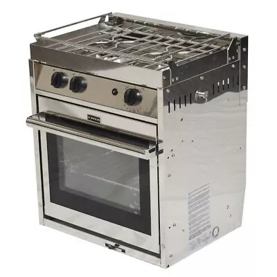 Force 10 Boat Gimbaled Gas Range F63256E | 2-Burner W/Oven And Broiler • $1568.18