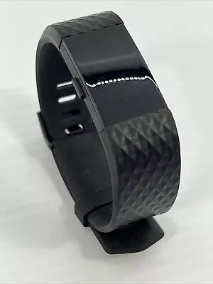 Fitbit Charge 2 Heart Rate + Fitness Wristband Tracker - Black Band UNTESTED • $14.99