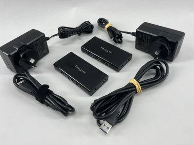 $19.99 • Buy 2 X Targus 7-port USB 3.0 Powered Hub With Fast Charging ACH125AU