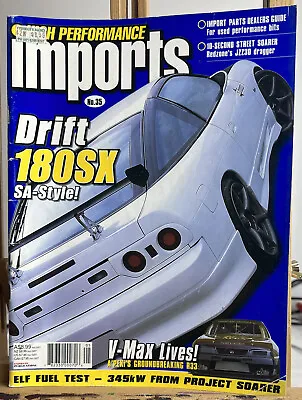 High Performance Imports Magazine No. 35 In Ok Condition • $7.99