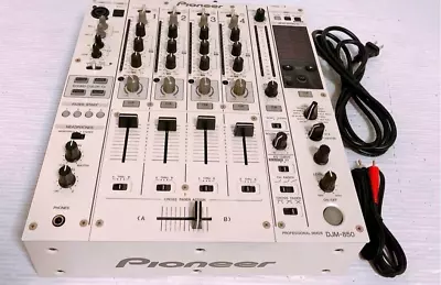 Pioneer DJ DJM-850-W White Performance 4-channel Mixer DJM850 W Used From Japan • $1178.80