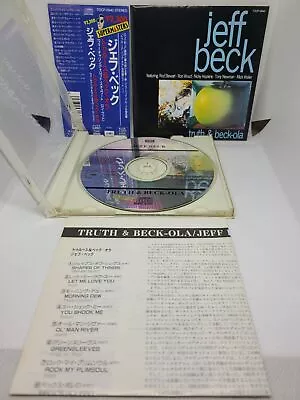 Jeff Beck  Truth & Beck-ola  Japan Limited CD Feat. Rod Stewart Ron Wood W/OBI • $47.58