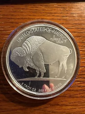 5 Troy Oz .999 Fine Silver Liberty Coin 2017 • $160