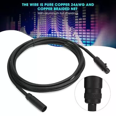 3Pin Mini XLR Male To Female Audio Connecting Cable For Camcorder DSLR Camera • $13.67
