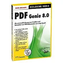 PDF Genie 8 By Data Becker | Software | Condition Very Good • £9.38