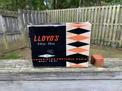 $19.99 • Buy Vintage Lloyds TR-81 Transistor Radio With Box Needs Repair