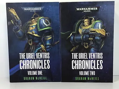 Black Library - Warhammer 40k - URIEL VENTRIS CHRONICLES Volume 1 And 2 PB • $159.99