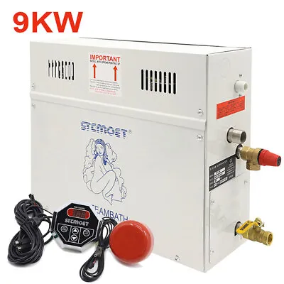 Self Draining Steam Shower Generator Kit 3/9KW Steam Bath Spa Generator 220V • $369.99