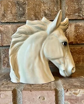 1953 Vintage Lefton Stallion Head Vase Porcelain Ceramic Figure Japan • $49