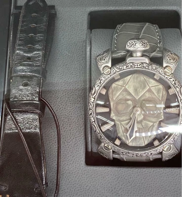 £3526.11 • Buy Gaga Milano Men's Watch Limited 300 Hand-carved Skull Design Rare