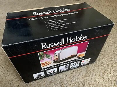 £12.50 • Buy Russell Hobbs Coolwall Two Slice Toaster